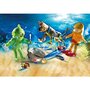 Playmobil - Set de constructie Aventuri cu fantoma scafandru , Scooby Doo - 3