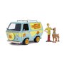 Simba - Masinuta Dubita Mystery van , Scooby Doo,  Metalica,  Scara 1:24, Cu 2 figurine Scooby Doo si Shaggy, Multicolor - 2