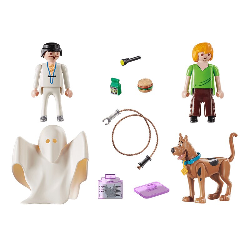 Playmobil - scooby-doo!scooby&shaggy cu fantoma