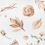 Scutec, Bocioland, Bambus, Antialergic si antibacterian, 30x30 cm, Material certificat Oeko Tex Standard 100, Boho Flowers - 3