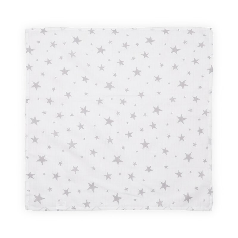 Lorelli - scutec pled din muselina 80x80 cm grey