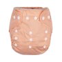 Scutec reutilizabil, Petite&Mars, Universabil, Cleme reglabile pentru a se potrivi cresterii copilului, Moale si delicat, Pentru greutate 3-15 kg, Reduce riscul de iritatie, 0 luni+, Pink - 1