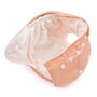 Scutec reutilizabil, Petite&Mars, Universabil, Cleme reglabile pentru a se potrivi cresterii copilului, Moale si delicat, Pentru greutate 3-15 kg, Reduce riscul de iritatie, 0 luni+, Pink - 2