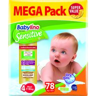 Babylino - Scutece Sensitive Megapack, Maxi N4, 78 buc