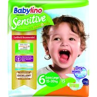 Babylino - Scutece Sensitive N6 15-30kg/15 buc