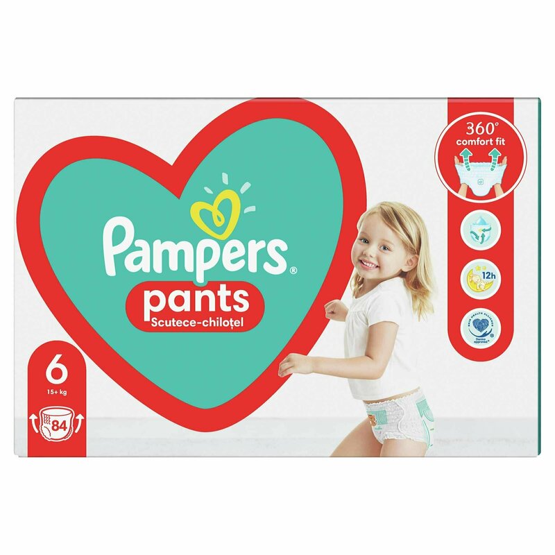 Pampers - scutece active baby pants 6 mega box pack 84 buc
