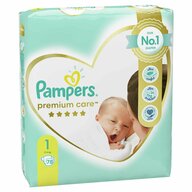 Pampers - Scutece  Premium Care 1 New Baby Value Pack 78 buc