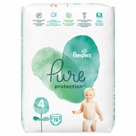 Pampers - Scutece Pure 4, Carry Pack, 19 buc