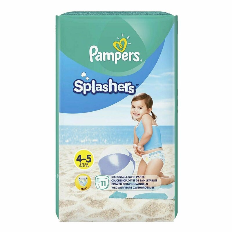 Pampers - Scutece Splash 4 (pentru apa) 11 buc