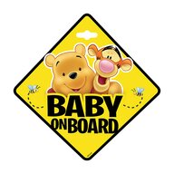 Seven - Semn de avertizare Baby on Board Winnie the Pooh  SV9625