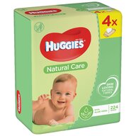 Huggies - BW Natural Care Quad (56x4)