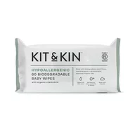 Servetele Umede Biodegradabile, Kit&Kin, Cu 99% apa, 60 buc