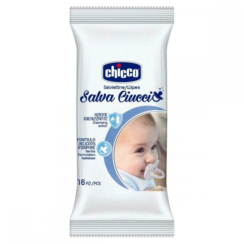 Chicco - servetele umede , pentru curatare produse bebe, 16buc, 0luni+