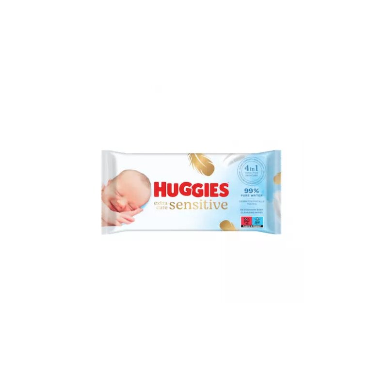 Servetele umede Huggies Pure Extra Care Sensitive 56 buc