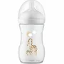 Set 1 x biberon, Philips Avent, Natural Response, +1 luna, 260 ml, Anticolici, Girafa+ 4 x tetine cu debit 4 (mediu), 3 luni+ - 2