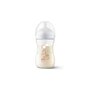 Set 1 x biberon, Philips Avent, Natural Response, +1 luna, 260 ml, Anticolici, Girafa+ 4 x tetine cu debit 4 (mediu), 3 luni+ - 6