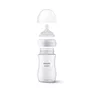 Set 1 x biberon, Philips Avent, Natural Response, +1 luna, 260 ml, Anticolici + 4 x tetine cu debit 4 (mediu), 3 luni+ - 8