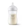 Set 1 x biberon, Philips Avent, Natural Response, +1 luna, 260 ml, Anticolici + 4 x tetine cu debit 4 (mediu), 3 luni+ - 2