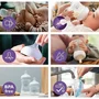 Set 1 x biberon, Philips Avent, Natural Response, +1 luna, 260 ml, Roz+ 4 x tetine cu debit 4 (mediu), 3 luni+ - 18