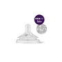 Set 1 x biberon, Philips Avent, Natural Response, +1 luna, 260 ml, Roz+ 4 x tetine cu debit 4 (mediu), 3 luni+ - 3