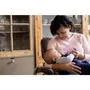 Set 1 x biberon, Philips Avent, Natural Response, +1 luna, 260 ml, Roz+ 4 x tetine cu debit 4 (mediu), 3 luni+ - 26