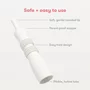 Cateter Rectal, Fridababy, Set 10 bucati de unica folosinta, Pentru ameliorarea gazelor intestinale (partaitor), Amelioreaza flatulenta, Fara latex si BPA, 0-12 luni - 4
