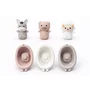 Set 11 jucarii de baie, Primabobo, Include animalute utilizabile si ca papusi pentru degete, tobogan, raft depozitare, Magarus, Oita, Dezvolta abilitatile motorii fine, Fara BPA, 12 luni+, Multicolor - 2