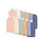 Set 12 pungi reutilizabile, Jane, Pentru hranire, Inchidere ermetica, 12x20 cm, 200 ml, BPA-free si testat LFGB, Multicolor - 1