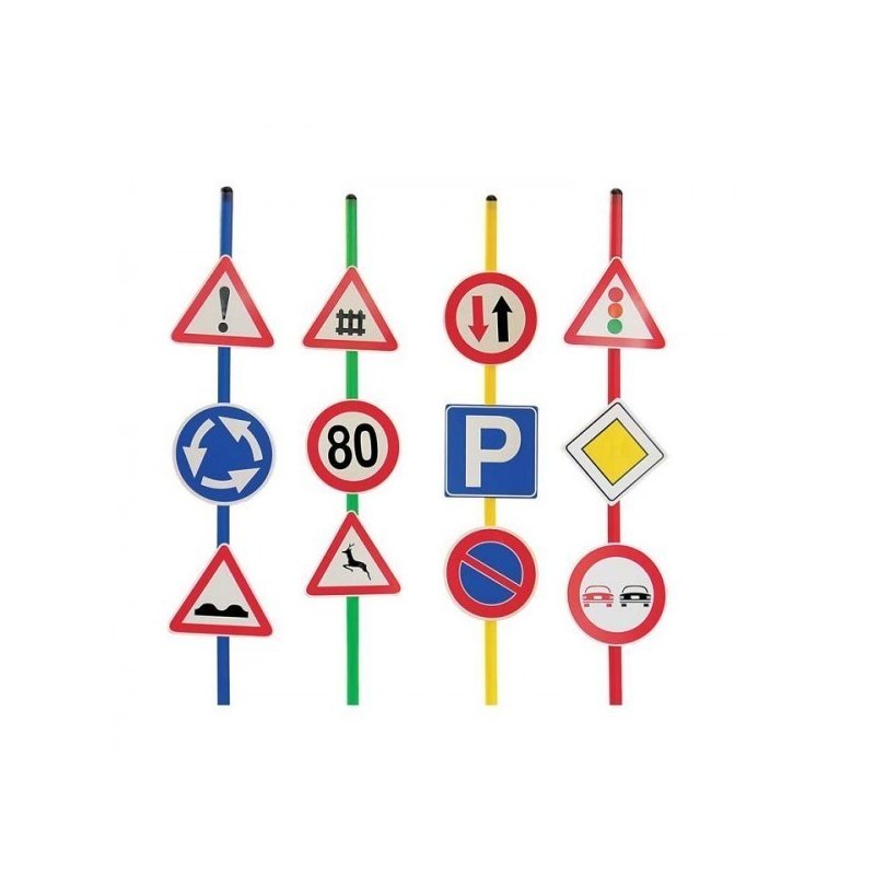 Active play - set 12 semne de circulatie b