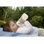 Set 1 x biberon anticolici, Philips Avent, Natural Response, Din sticla, 240 ml, +1 luna+ 4 x tetine cu debit 4 (mediu), 3 luni+ - 18