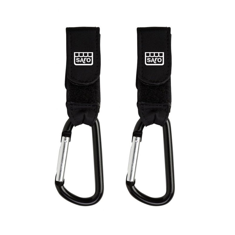 Saro baby - set 2 agatatoare cu carabina pentru carucior