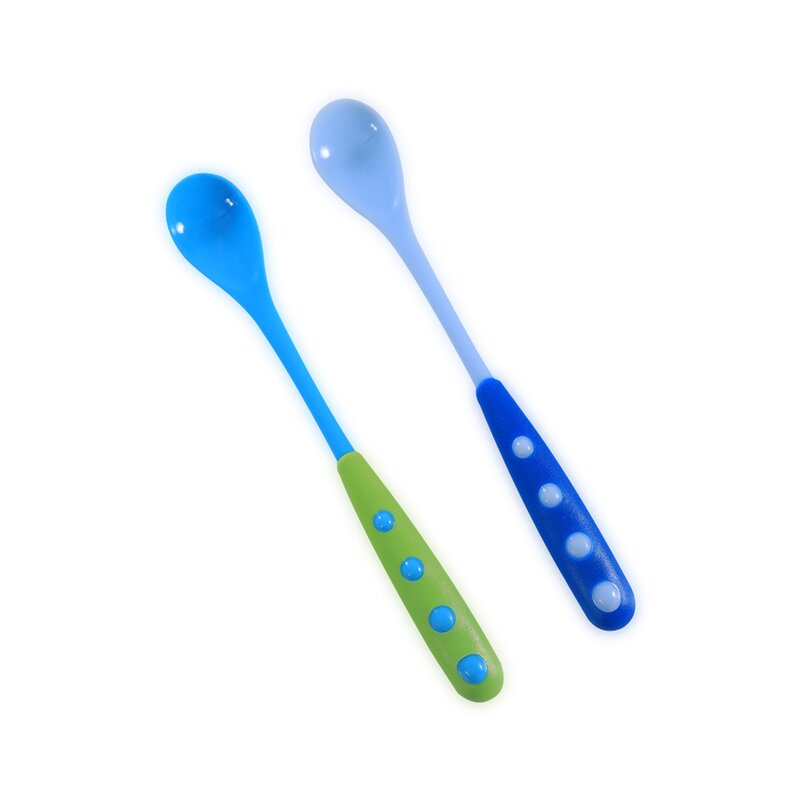 Lorelli - set 2 lingurite cu manere lungi culori diferite