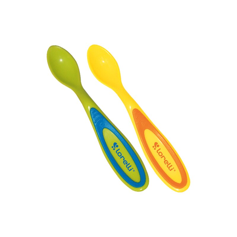 Lorelli - set 2 lingurite flexibile cu maner anatomic custom
