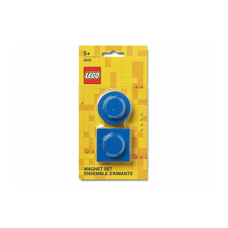 Lego - accesoriu set 2 magneti albastru