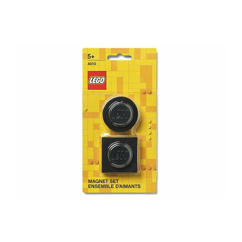 Lego - accesoriu set 2 magneti negru