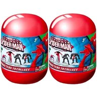 Play by play - Set 2 mini- figurine surpriza in capsula de plastic, Spiderman