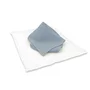 Set 2 museline, Qmini, Multifunctionale, Din material certificat Oeko Tex Standard 100, 30x30 cm, Jeans si Cream - 2