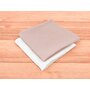Set 2 museline, Qmini, Multifunctionale, Din material certificat Oeko Tex Standard 100, 30x30 cm, Powder Pink si Cream - 2