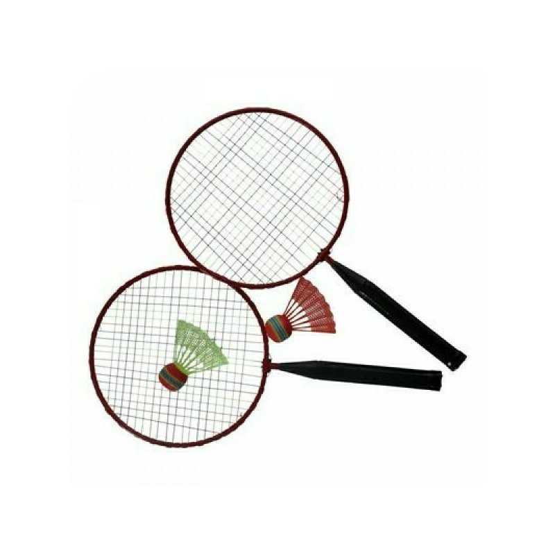 Otto simon - Set 2 palete Badminton cu 2 fluturi inclusi
