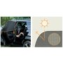 Set 2 parasolare auto, Lionelo, Sunblocker, Universale, Instalare usoara, Negru - 5