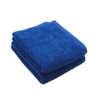 Somnart - Set 2 prosoape de fata bumbac 100%, 600gsm, , 50x90cm, albastru