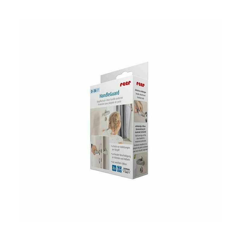 Reer - set 2 protectii clanta usa, din silicon, acoperire completa, handleguard 70071