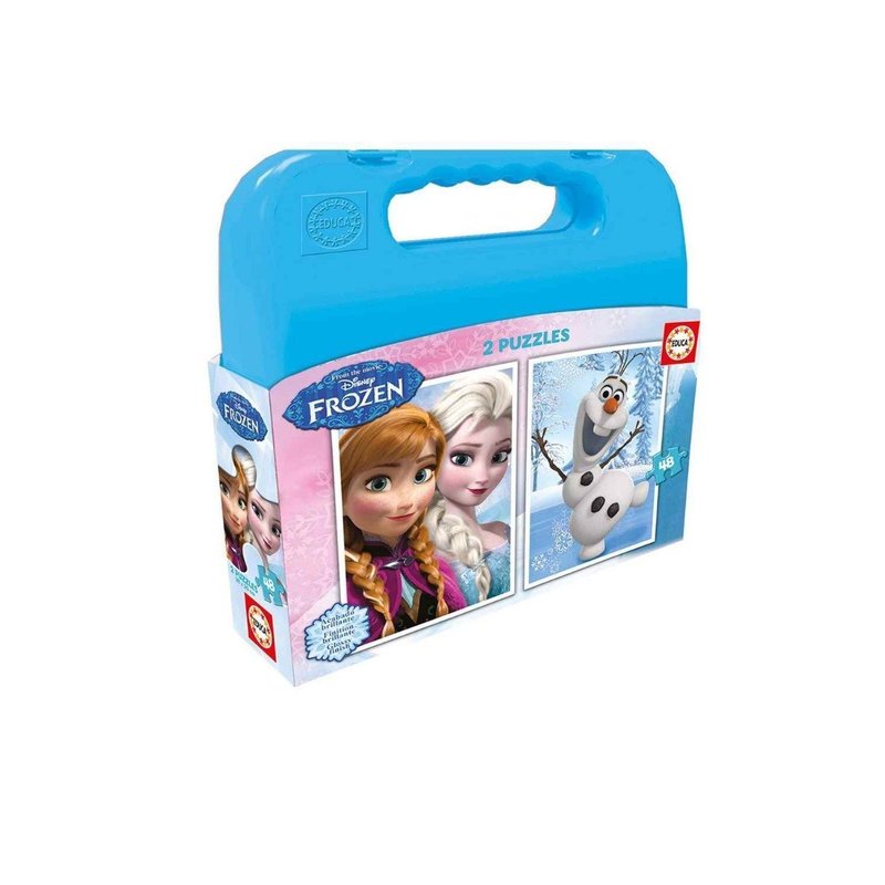 Educa - set 2 puzzle disney frozen 48 piese