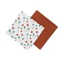 Set 2 scutece, Petite&Mars, Misty, Din muselina de bambus, Hipoalergenice, Dimensiuni mari, 120 x 120 cm, Certificate Oeko Tex Standard 100, Celestial Planets - 2