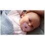 Set 2 suzete, Philips Avent, Colectia Soothie, Forma simetrica, Tetina delicata, Fara BPA, Din silicon de calitate medicala, 0-6 luni, Roz - 9