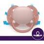 Set 2 suzete, Philips Avent, Colectia Ultra Soft , Ortodontice, Fara BPA, Cu disc flexibil, Pentru pielea sensibila a bebelusului, 6-18 luni, Roz/Mov - 3