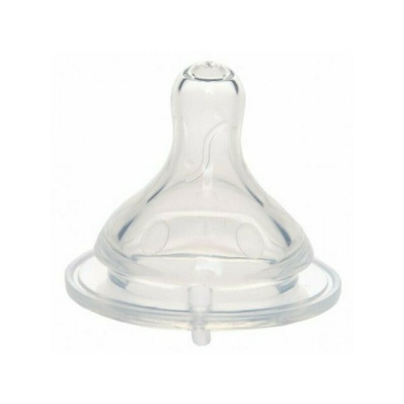 Bo jungle - set 2 tetine mari din silicon pentru biberon