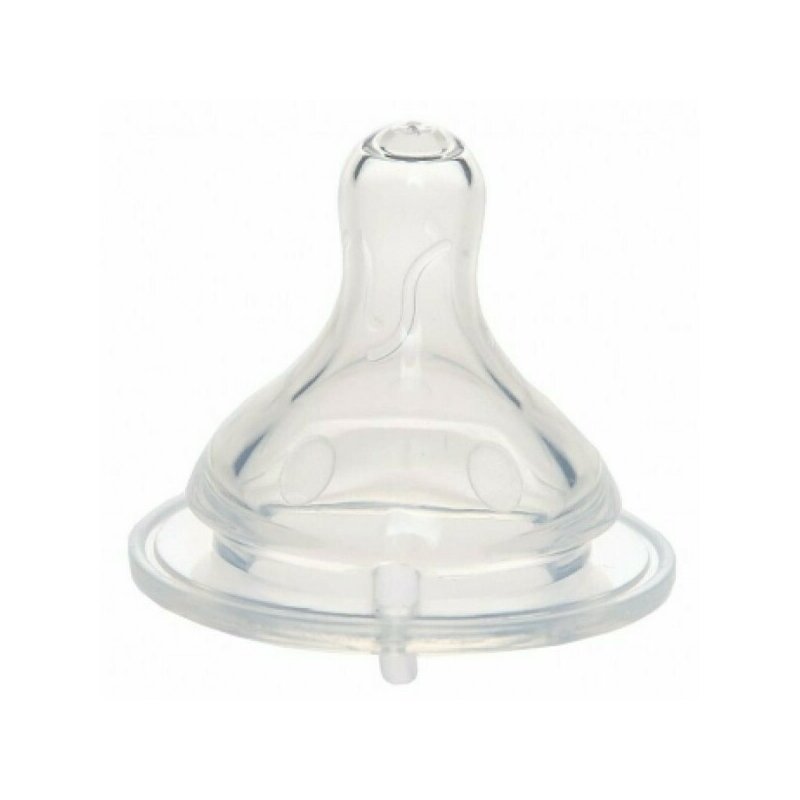 Bo jungle - set 2 tetine mici din silicon pentru biberon