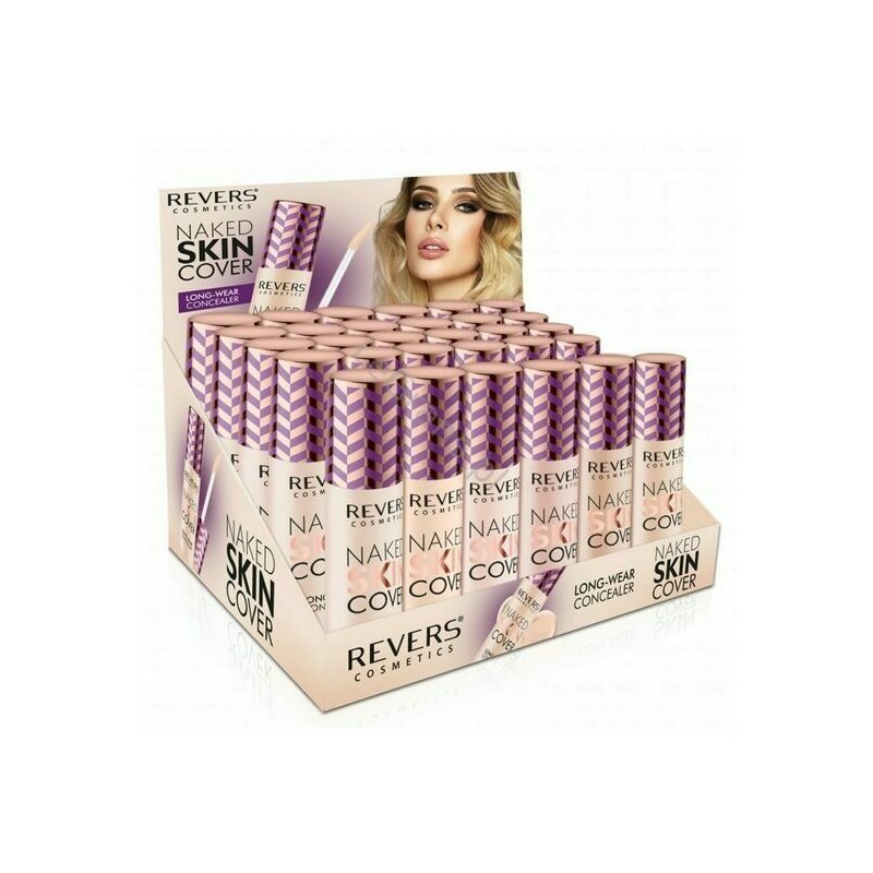 Set 24 bucati corector lichid naked skin cover, revers 5,5 g