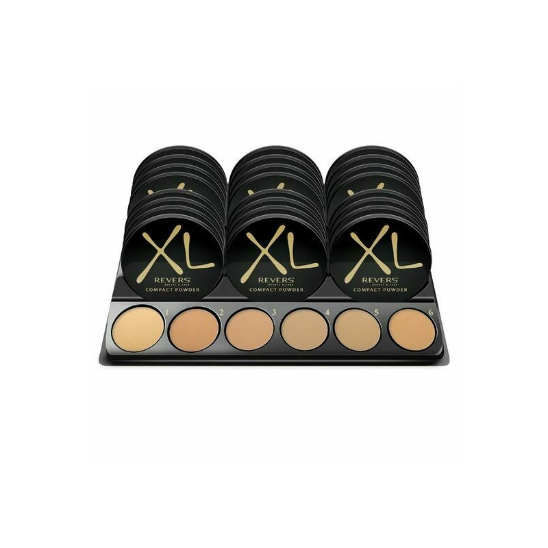 Set 24 bucati pudra compacta xl, revers, 8 g